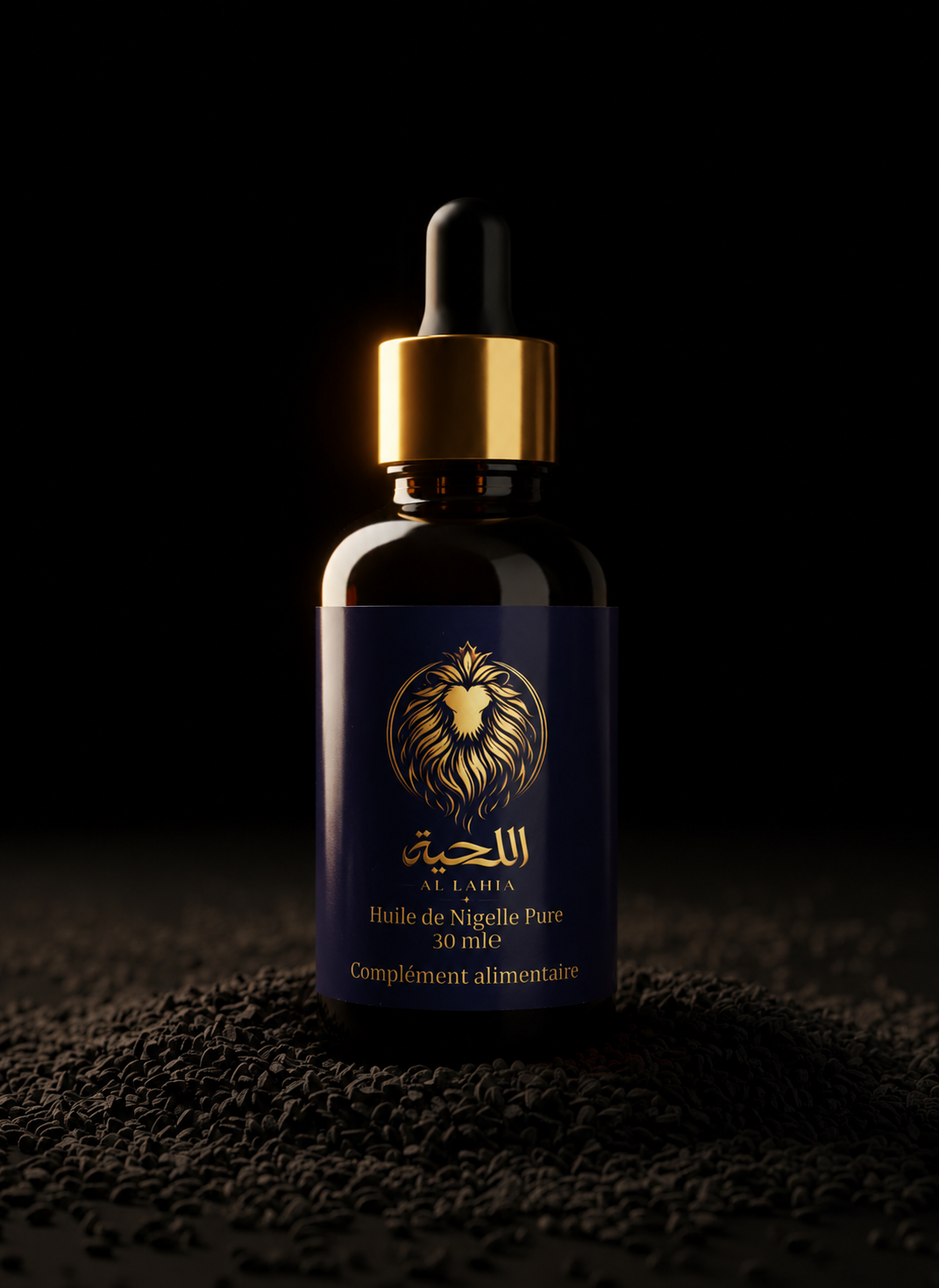 Huile de Nigelle Pure Al Lahia 30ml flacon verre ambré